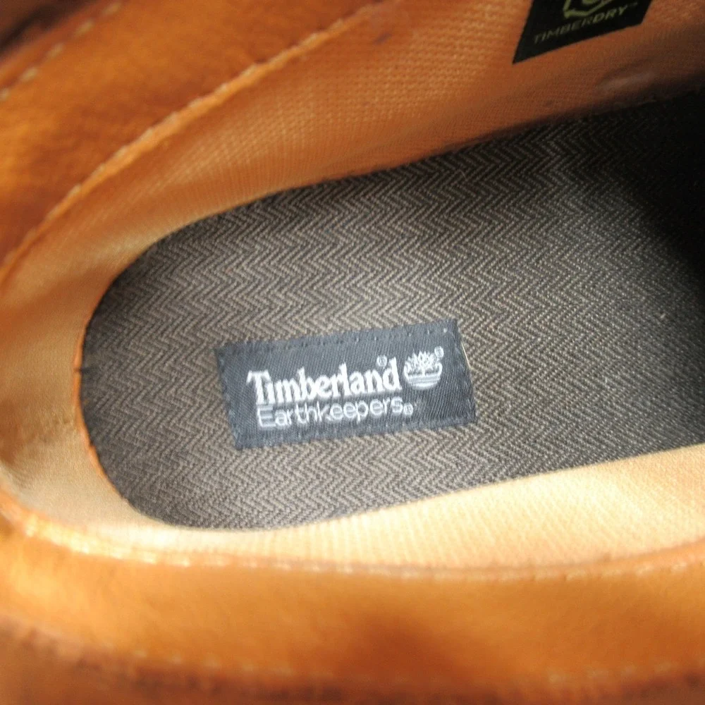 Timberland Mens Boots 9 Brown Leather Westbank Chukka Waterproof Lace-Up Outdoor